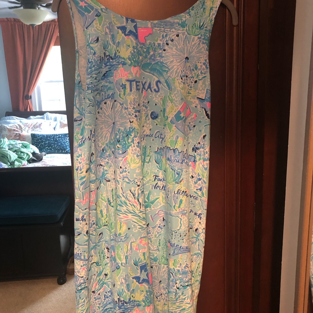 Lilly Pulitzer Kristen dress-small Texas print